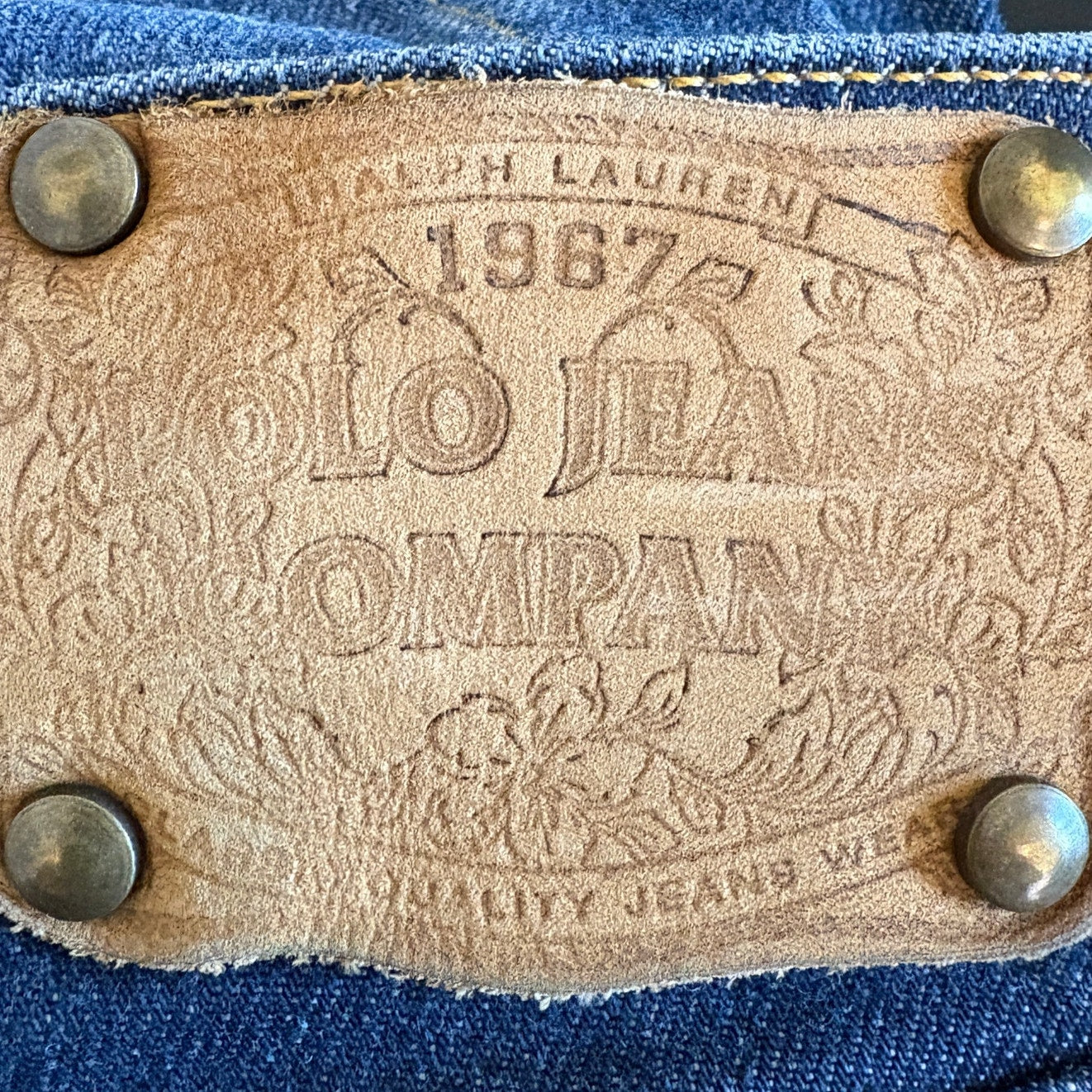 Y2K Polo Jeans Company Stretch Bootcut Snap Sides - Women's Size 6