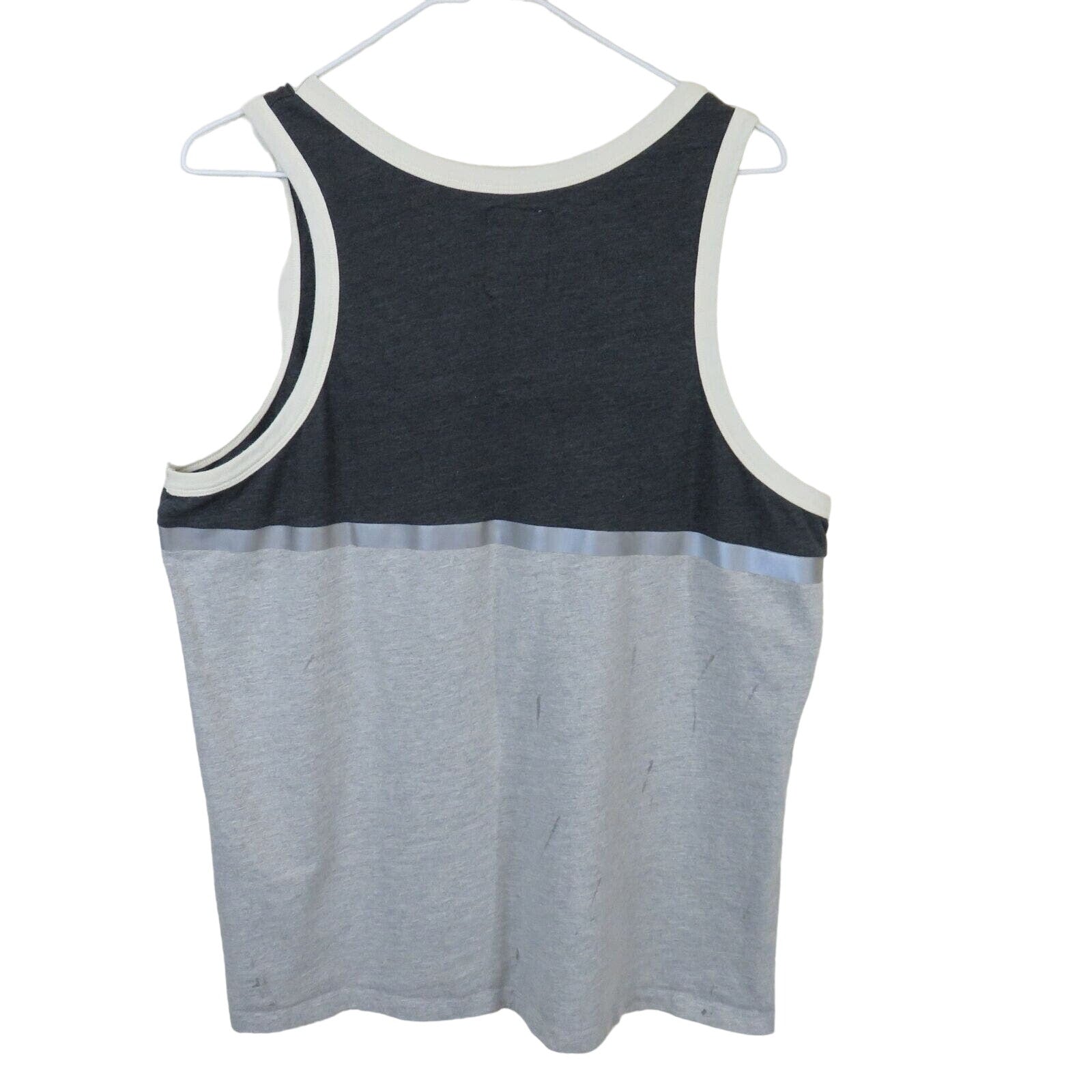 Champion Big C Logo Color Block Tank Top - Men's L