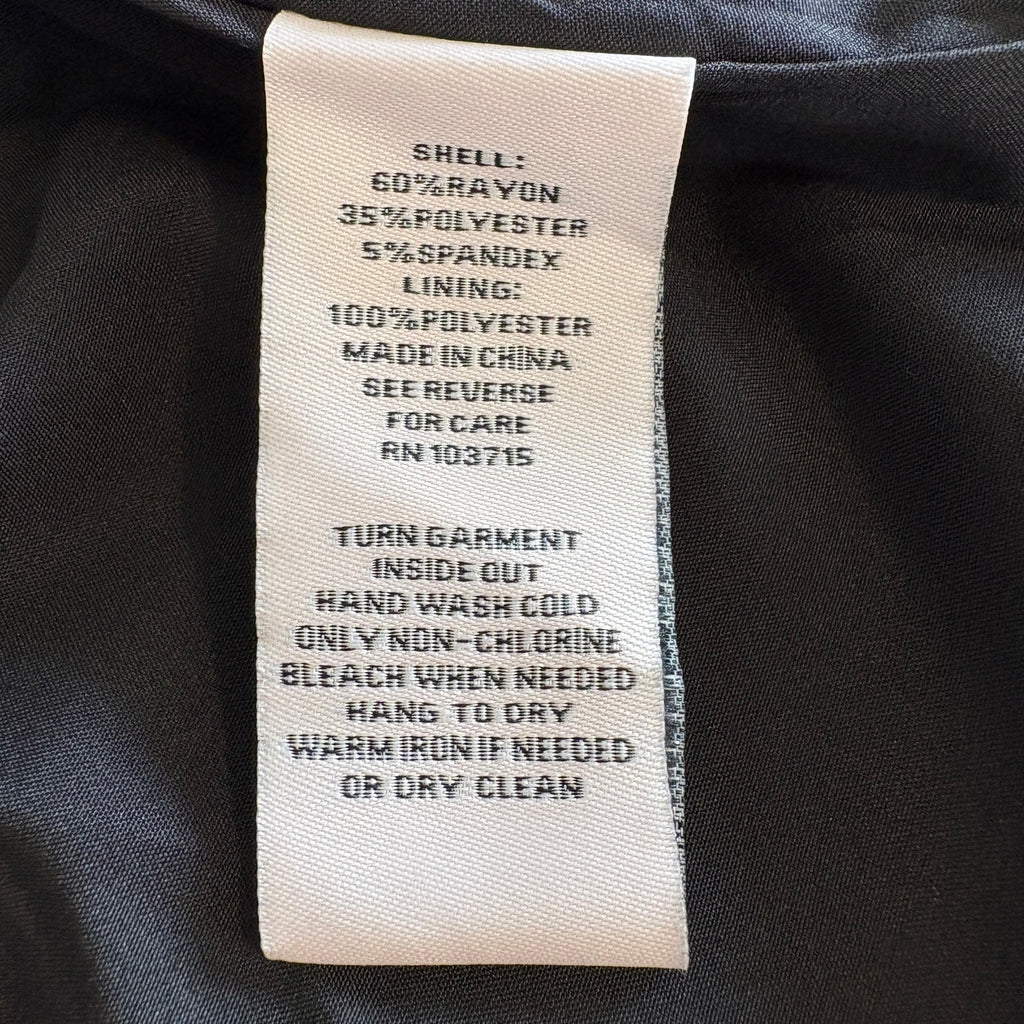 Nanette Lepore Black Stretchy Blazer - Women's Size 16