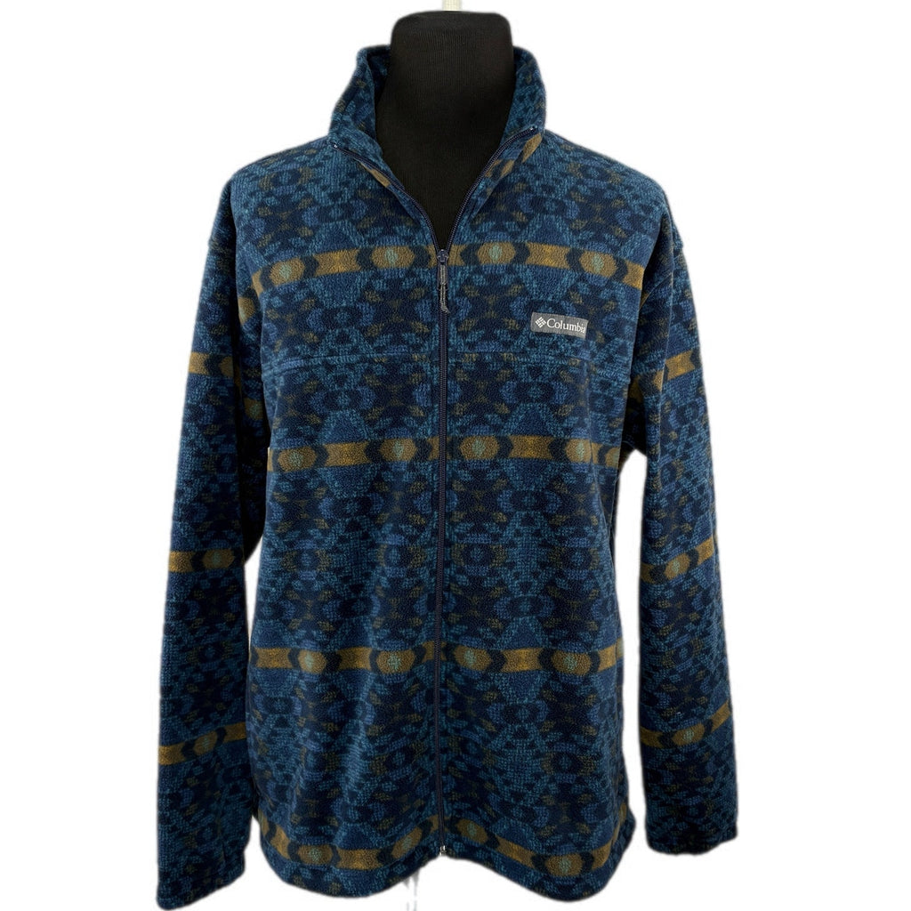 Columbia Southwest Pattern Zip Up Fleece - Men's Size XXL