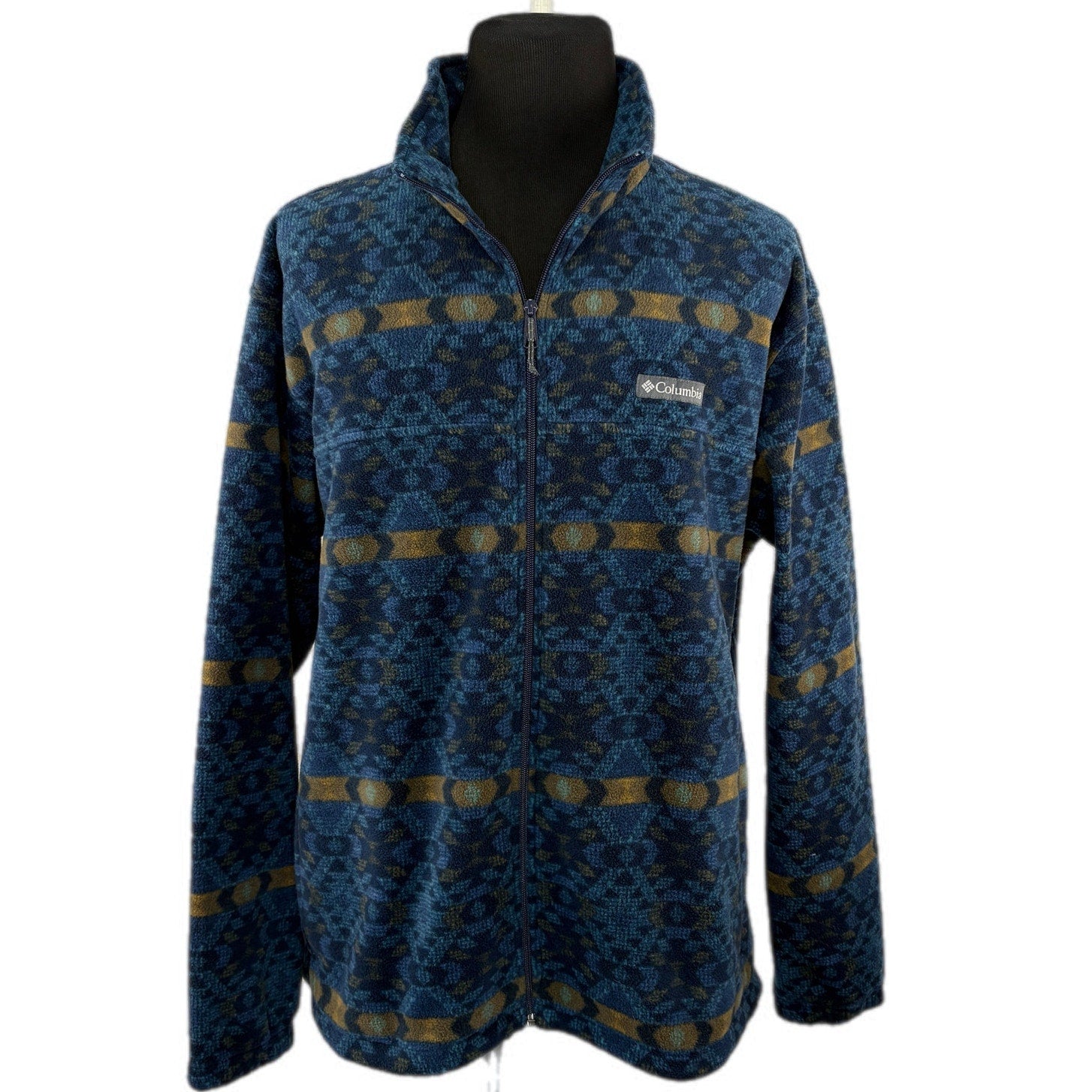 Columbia Southwest Pattern Zip Up Fleece - Men's Size XXL