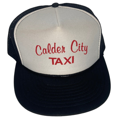 Vintage Calder City Taxi Mesh Snapback Trucker Hat