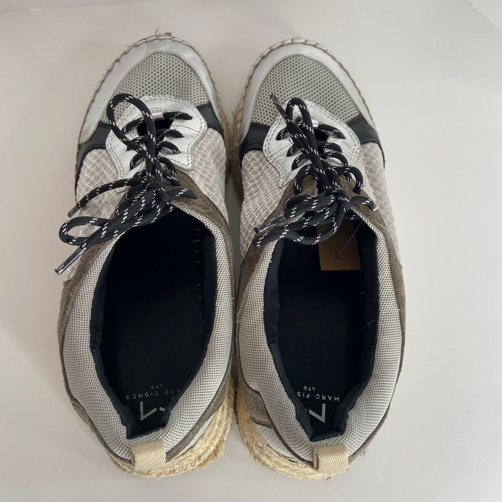 Marc Fisher Silver Toe Espadrilles Sneakers - Women's Size 9.5
