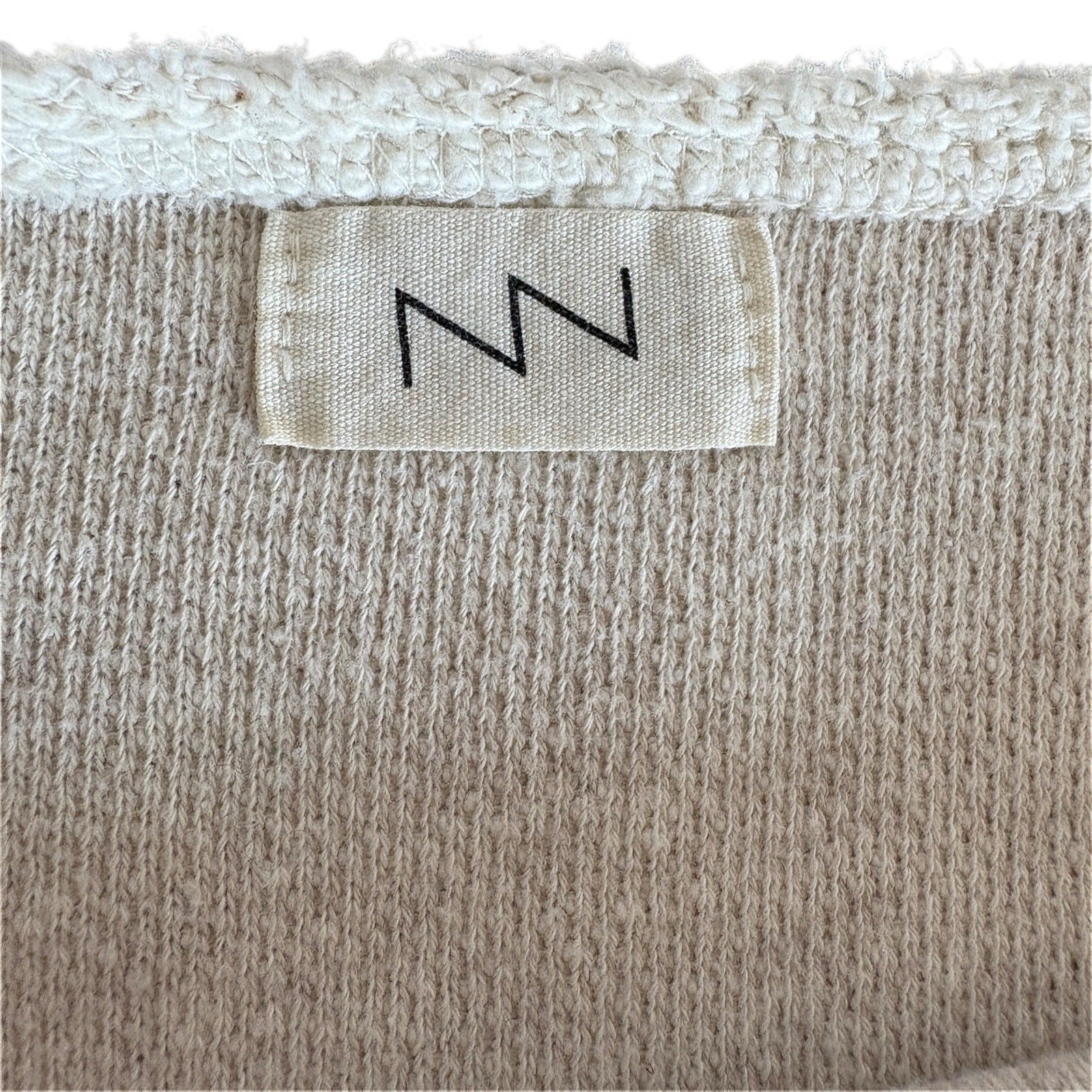 Oversized Cream Knit Crop Shrug Sweater - Women's Size One Size