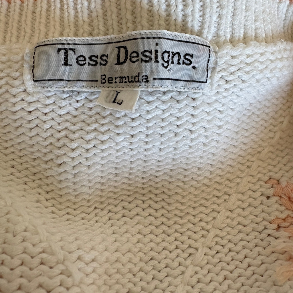 Pink Cat Cardigan - Women's Size L