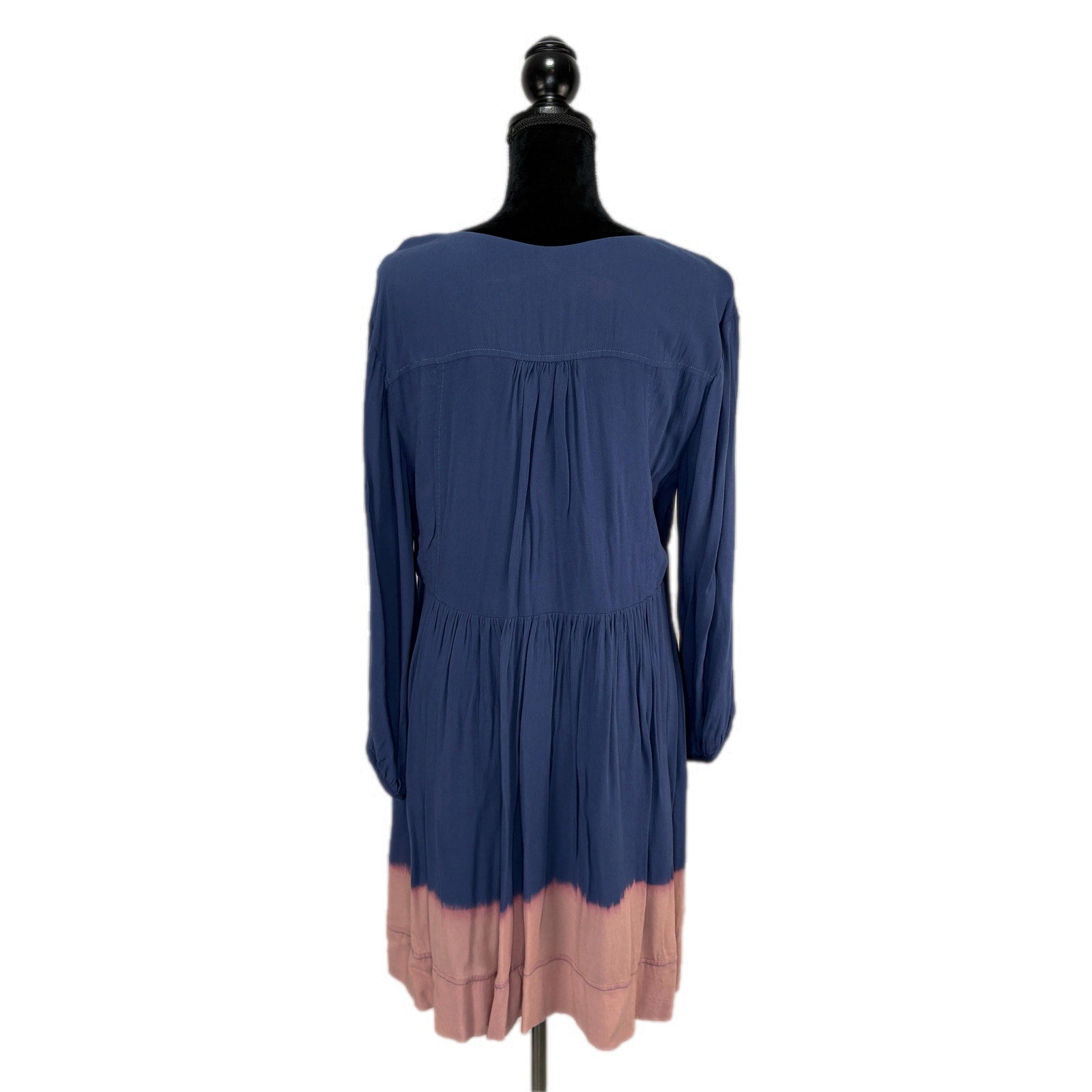 Holding Horses Blue Baby Doll Dress - Women's Size 10