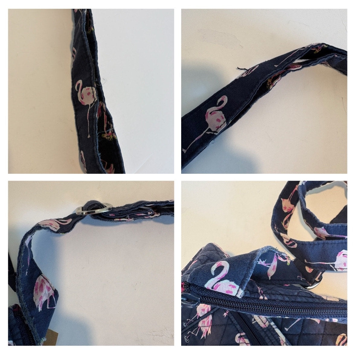 Vera Bradley Flamingo Fiesta Print Hipster Crossbody