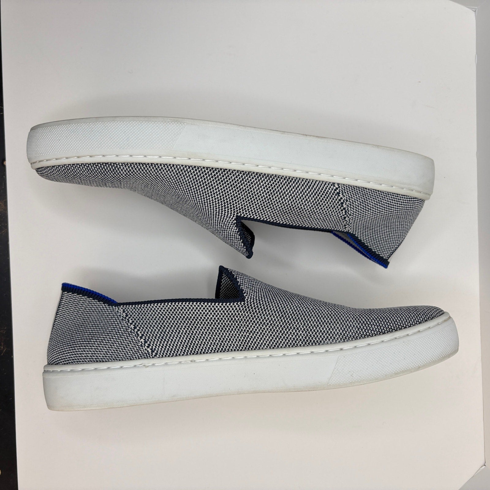 Rothy's The Original Slip On Sneaker in Blue - Women's Size 8.5