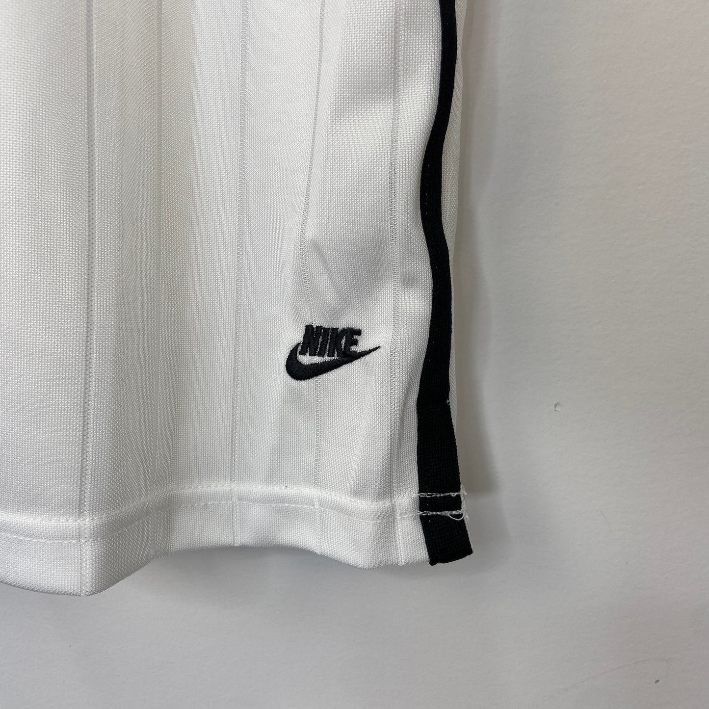 Y2K Nike White Ribbed Sleeveless Jersey - Men's Size XL