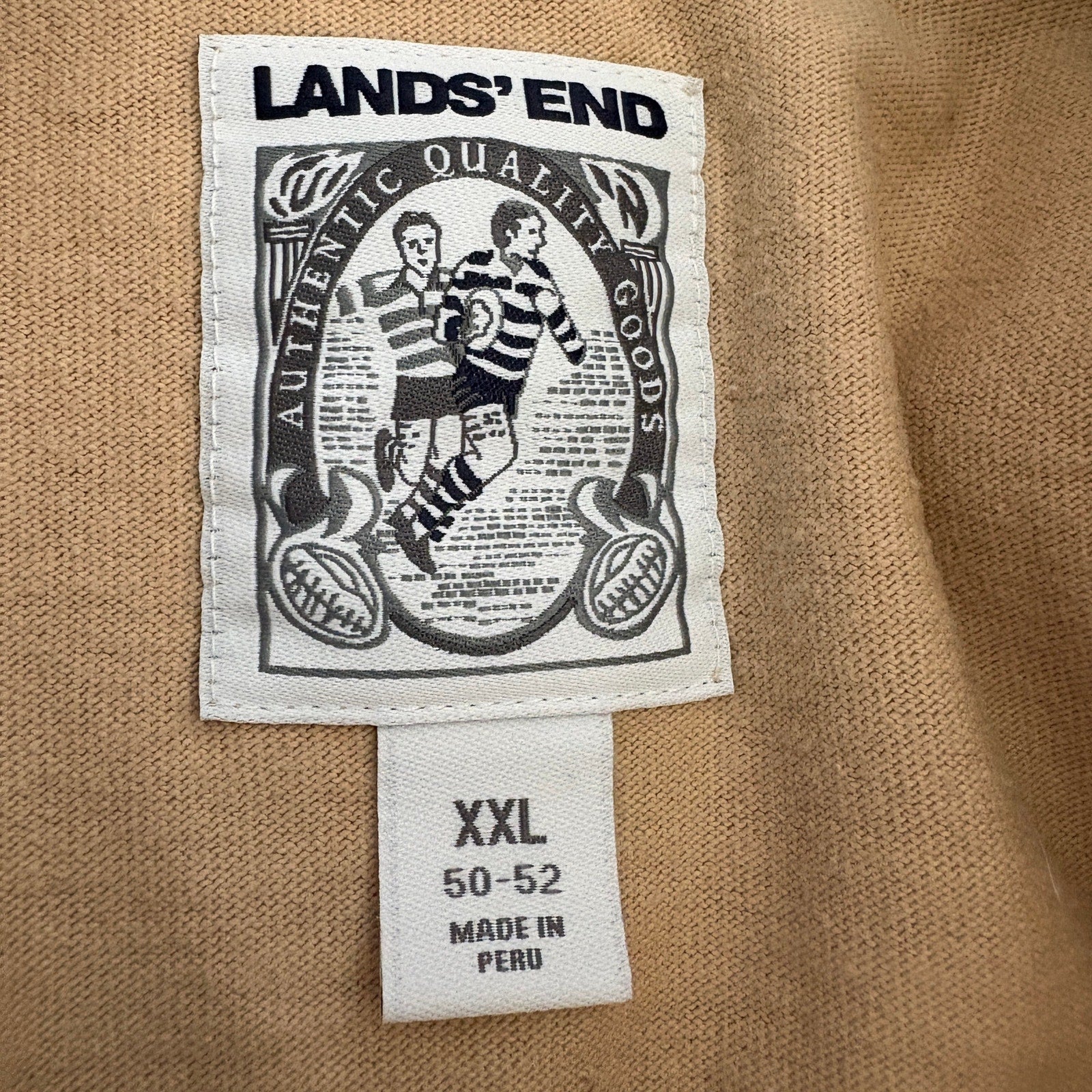Lands' End Striped Rugby Shirt - Men's Size XXL