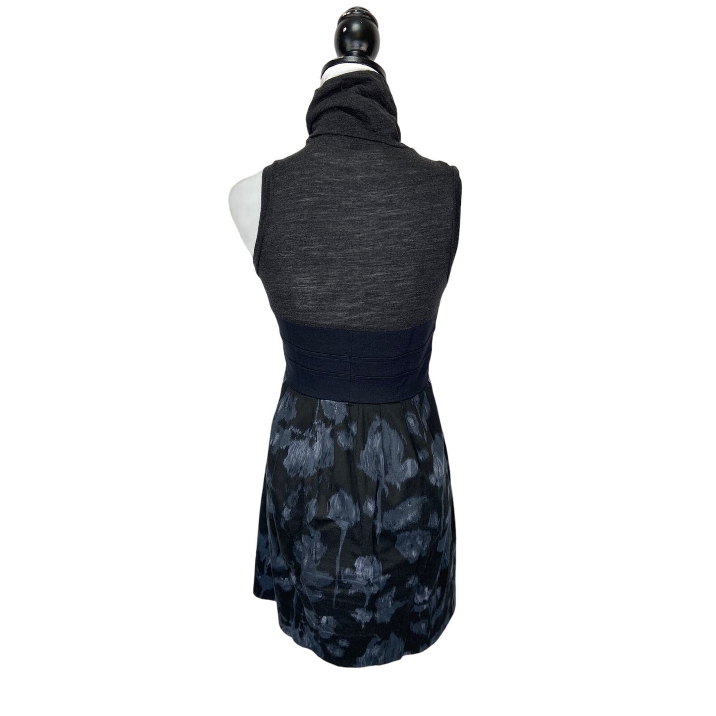 Theory Floral Sleeveless Turtleneck Dress - Women's Size 4