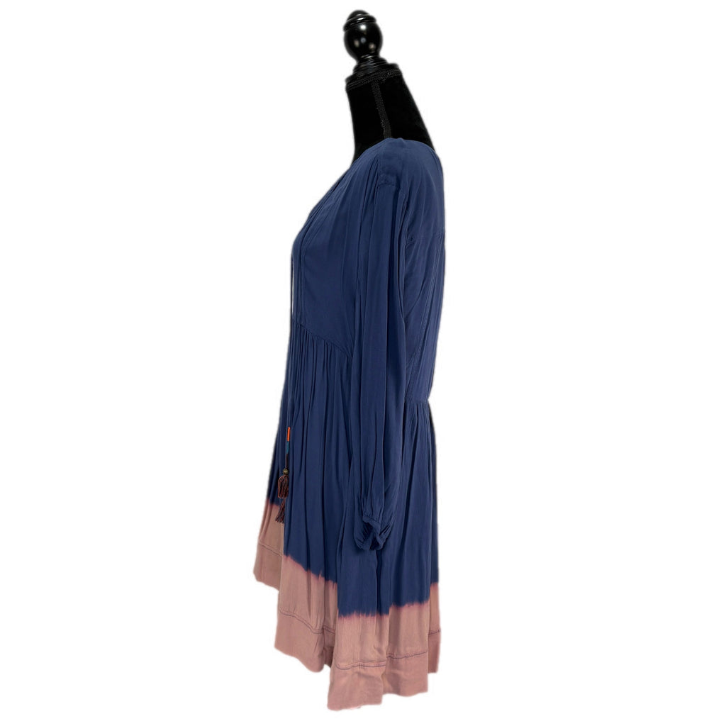 Holding Horses Blue Baby Doll Dress - Women's Size 10