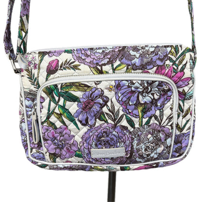 Vera Bradley Lavender Meadow Ladybugs Little Hipster Crossbody