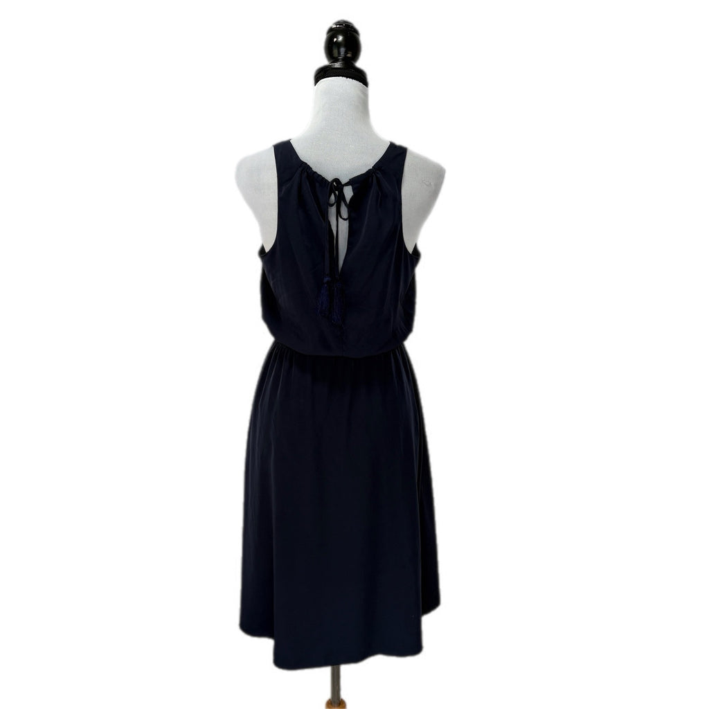 Athleta Navy Martinique Tassel Summer Travel Dress - Women's Size XS