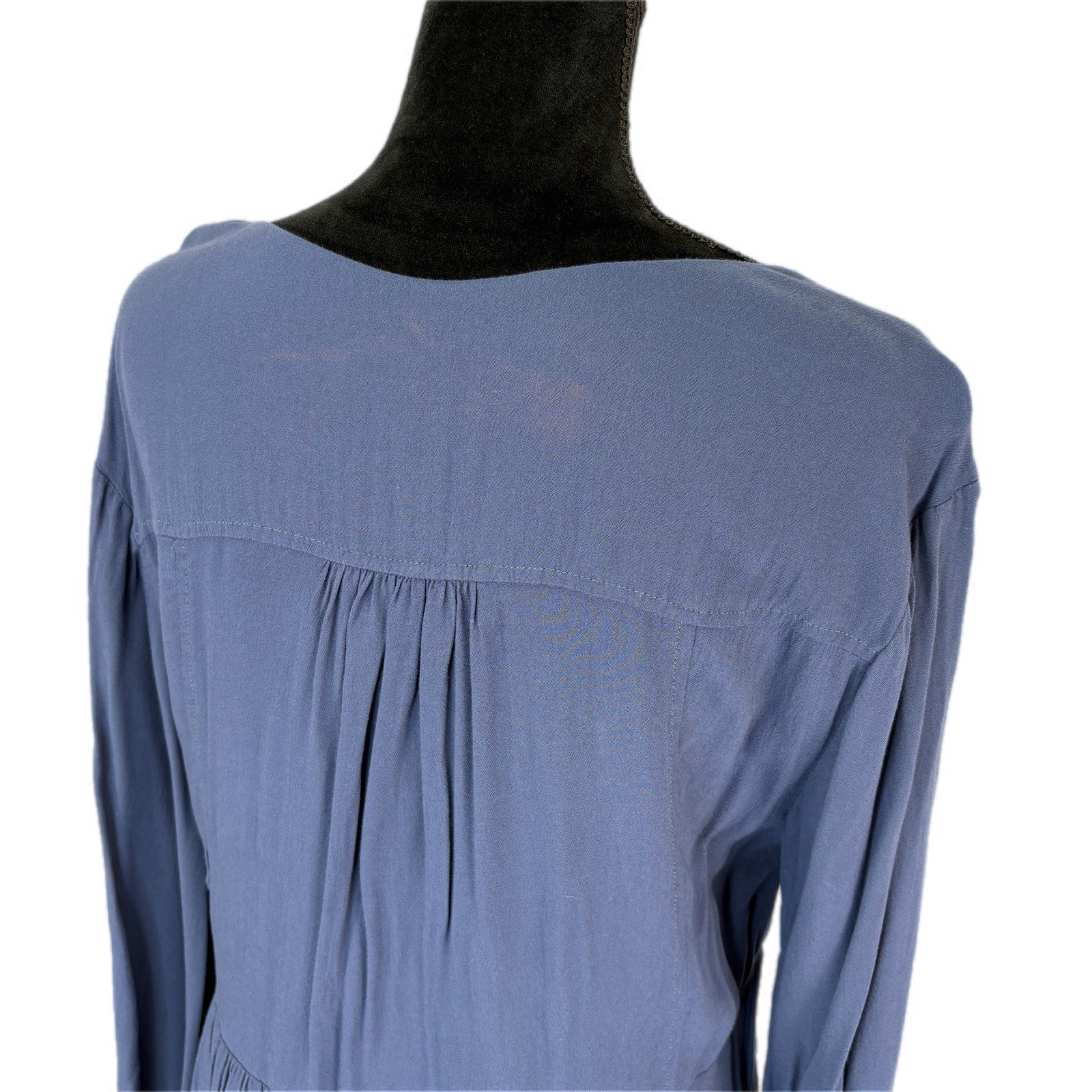 Holding Horses Blue Baby Doll Dress - Women's Size 10