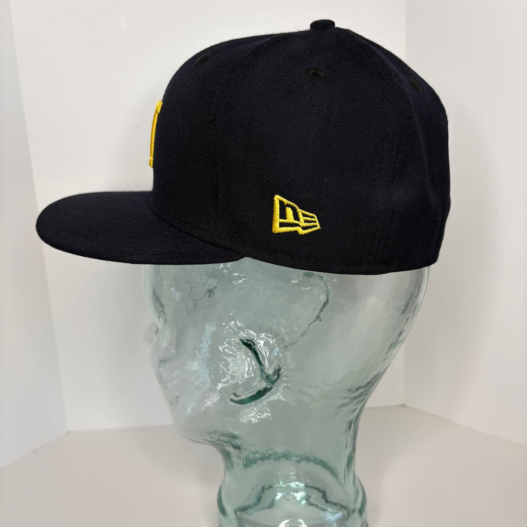 New Era University of Michigan Dark Blue Fitted Hat 6 7/8