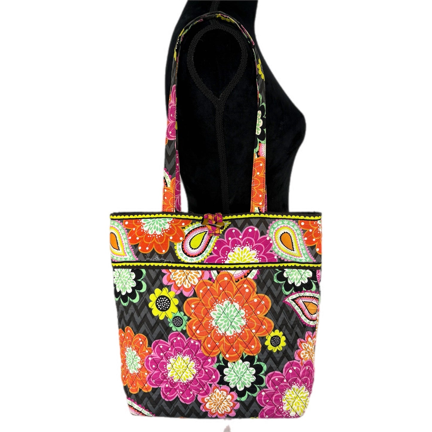 Vera Bradley Ziggy Zinnia Tote
