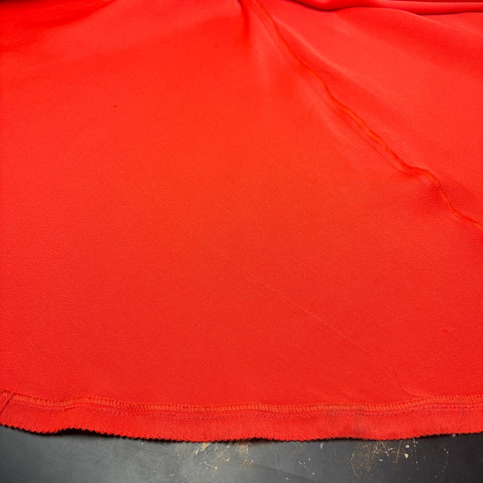 Maria Lucia Hohan Red Ruffle Wrap Dress - Women's Size 2