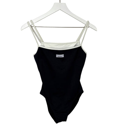 American Vintage 90's Nautica Navy Blue One Piece Bathing Suit - Women's Size 10