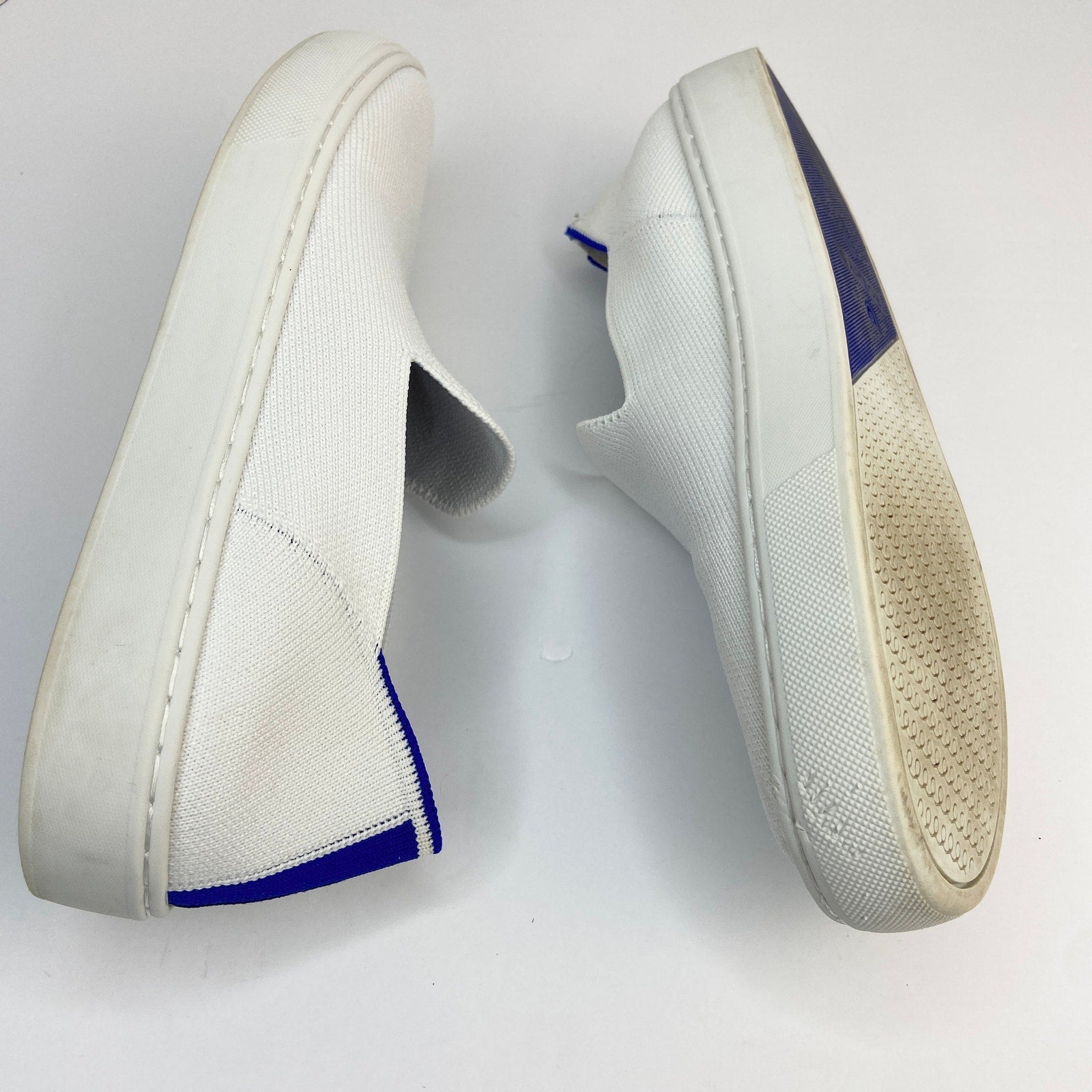 Rothy's The Original White Slip On Sneakers - Women's Size 7.5