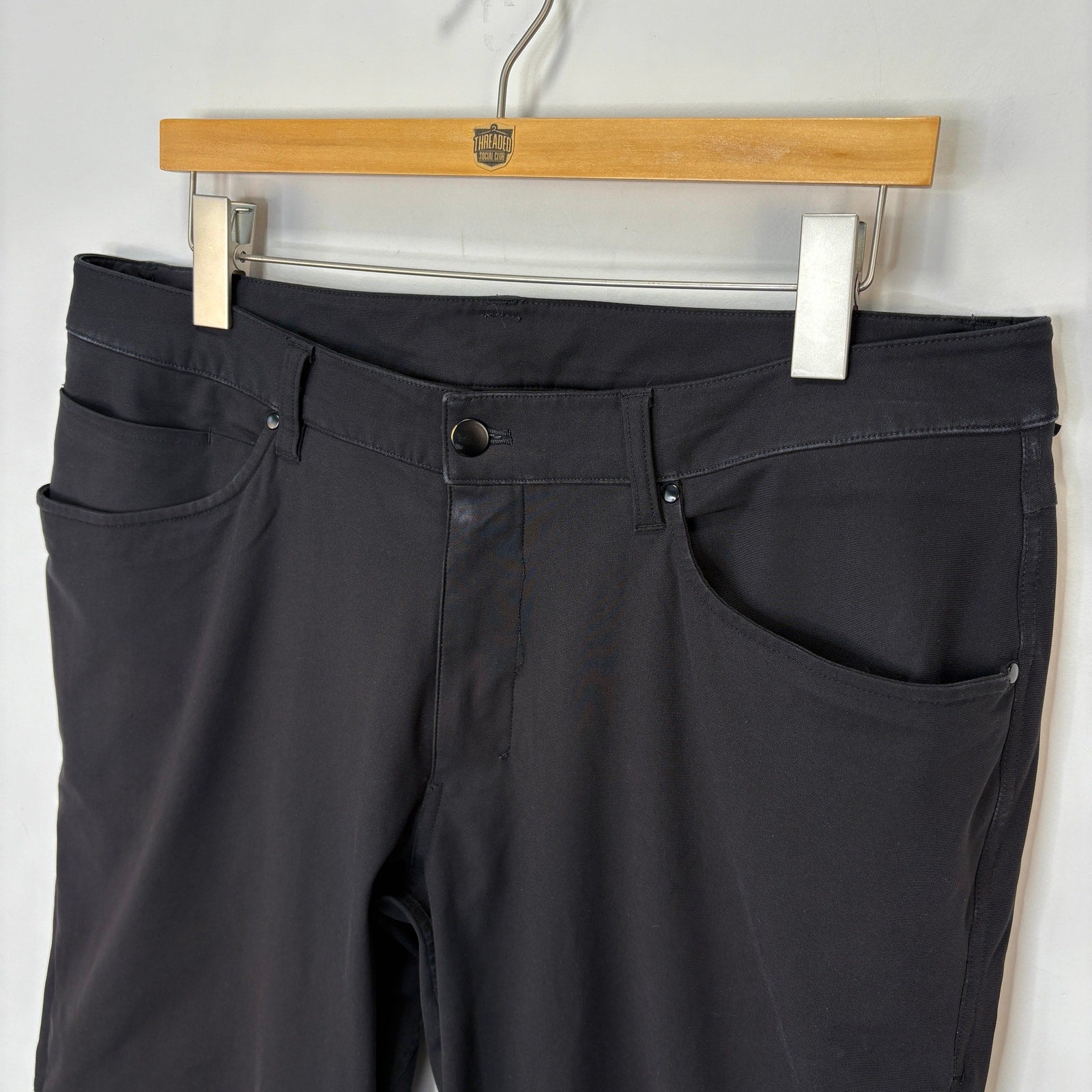 Lululemon ABC Pant Classic Warpstreme in Black - Men's 36