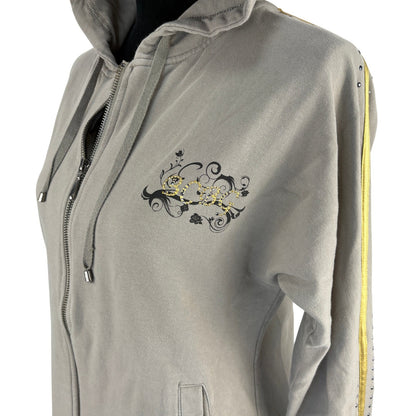 BCBGMAXAZRIA Bling Jeweled Zip Up Jacket - Women's Size XL