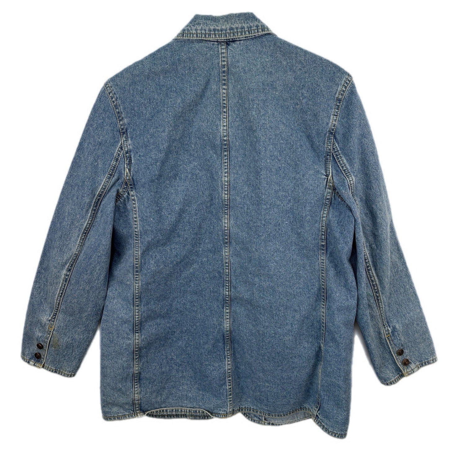 Vintage Denim Two Button Blazer - Women's Size 12