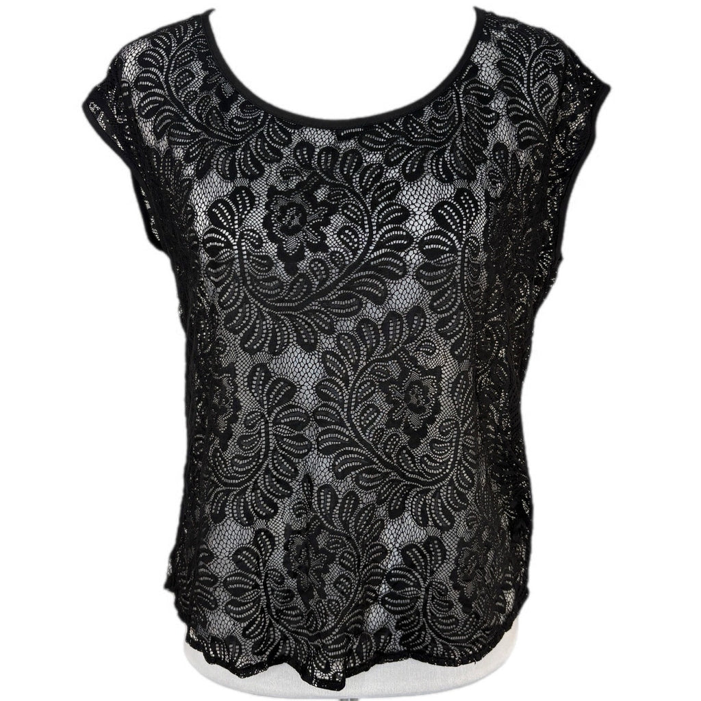 Express Sheer Lace Top - Women's Size XS