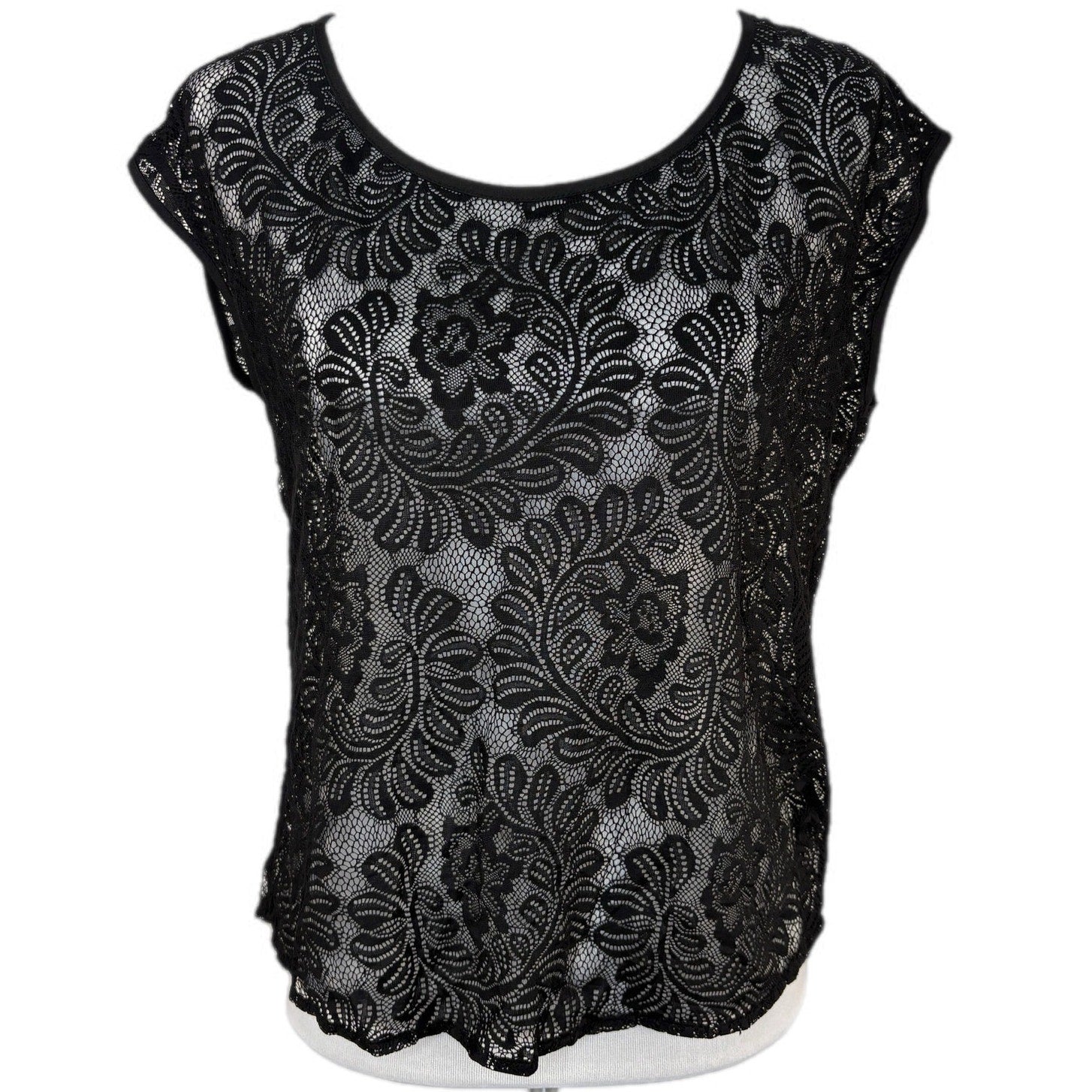Express Sheer Lace Top - Women's Size XS
