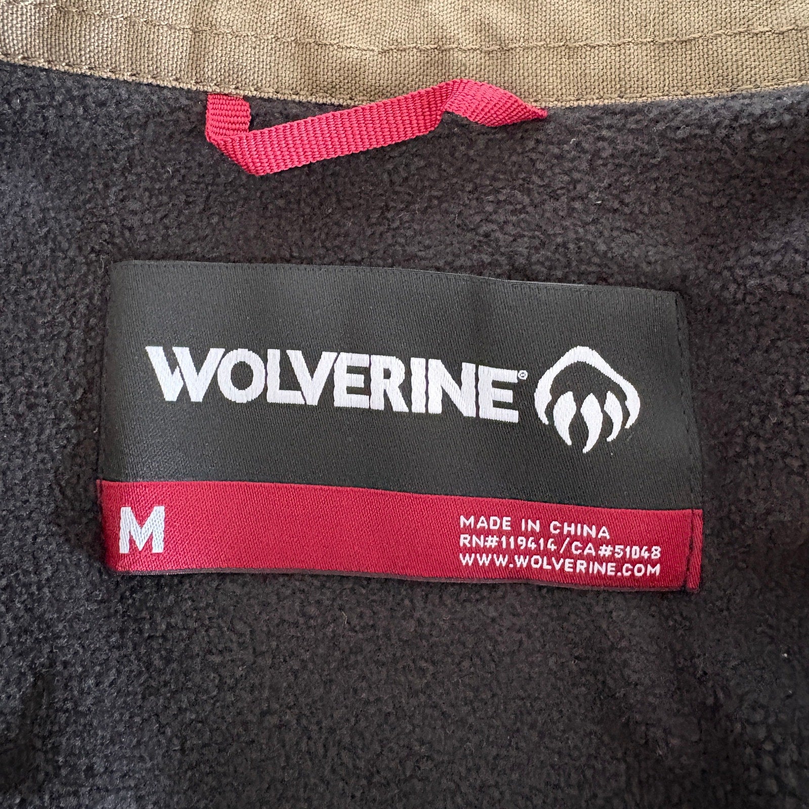 Wolverine Guardian Cotton Shirt Jacket NWT - Men's Size M