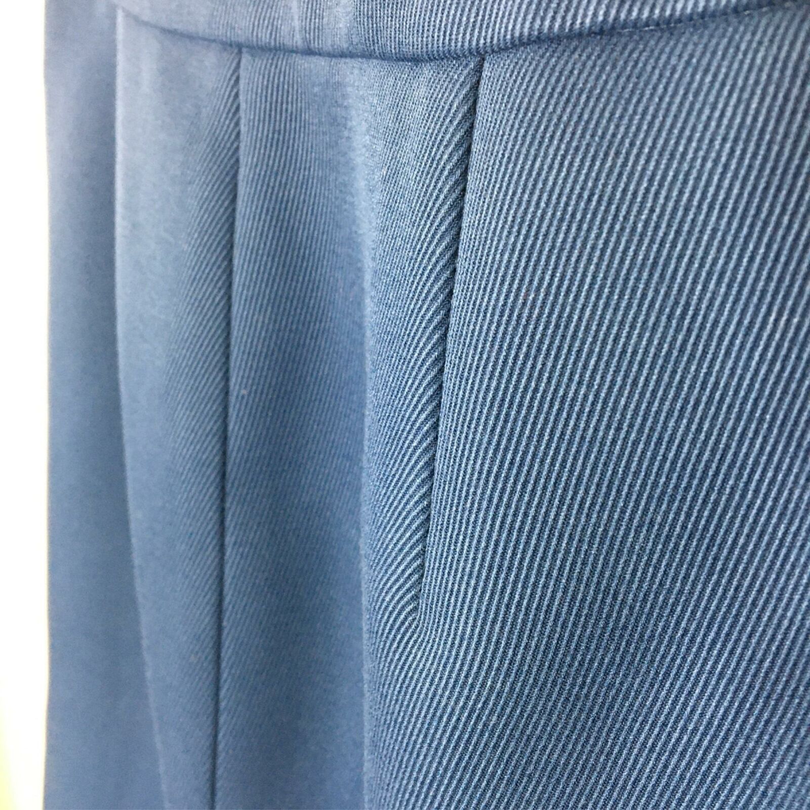J. Crew Teal Office Wear Pencil Skirt Zipper Detail - Women's 4