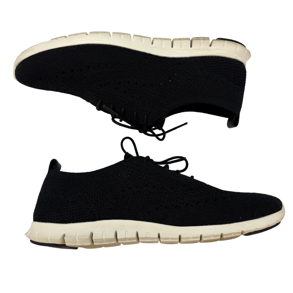 Cole Haan Zerogrand Black Knit Oxford Sneakers - Women's Size 11B