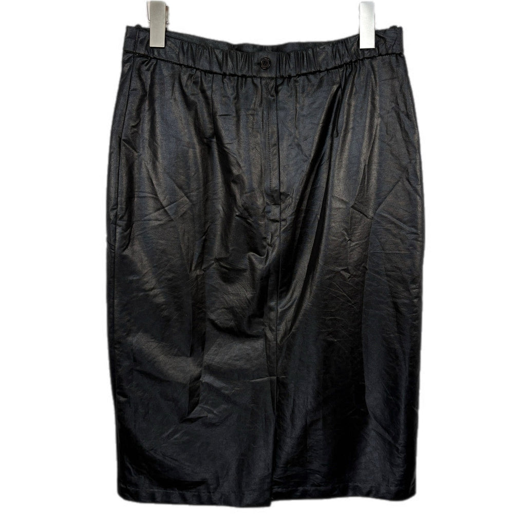 American Vintage Shiny Black Pencil Skirt - Women's Size 14