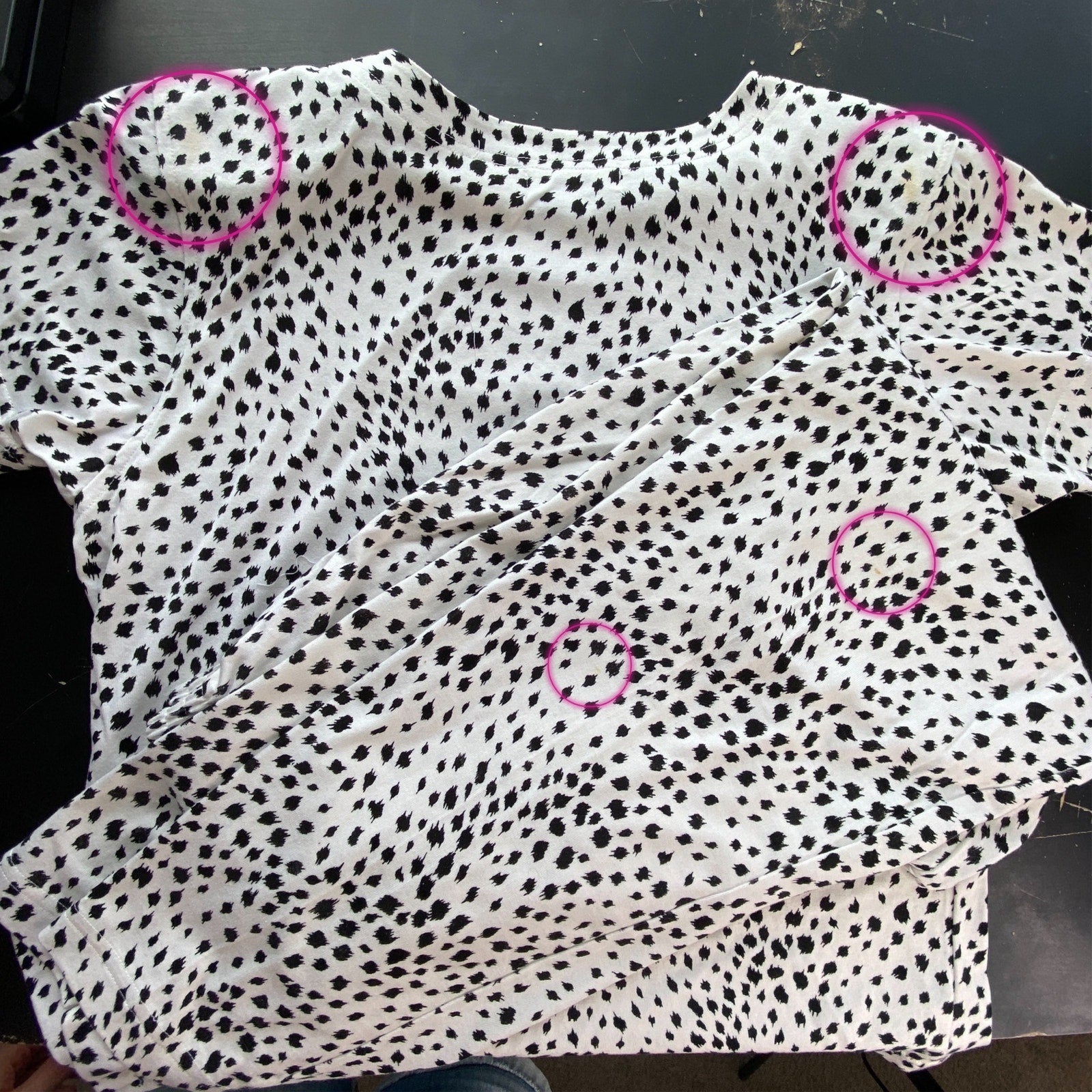 Vintage Liz Claiborne Distorted Dot 2 Piece Pant Set - Women's Size Medium