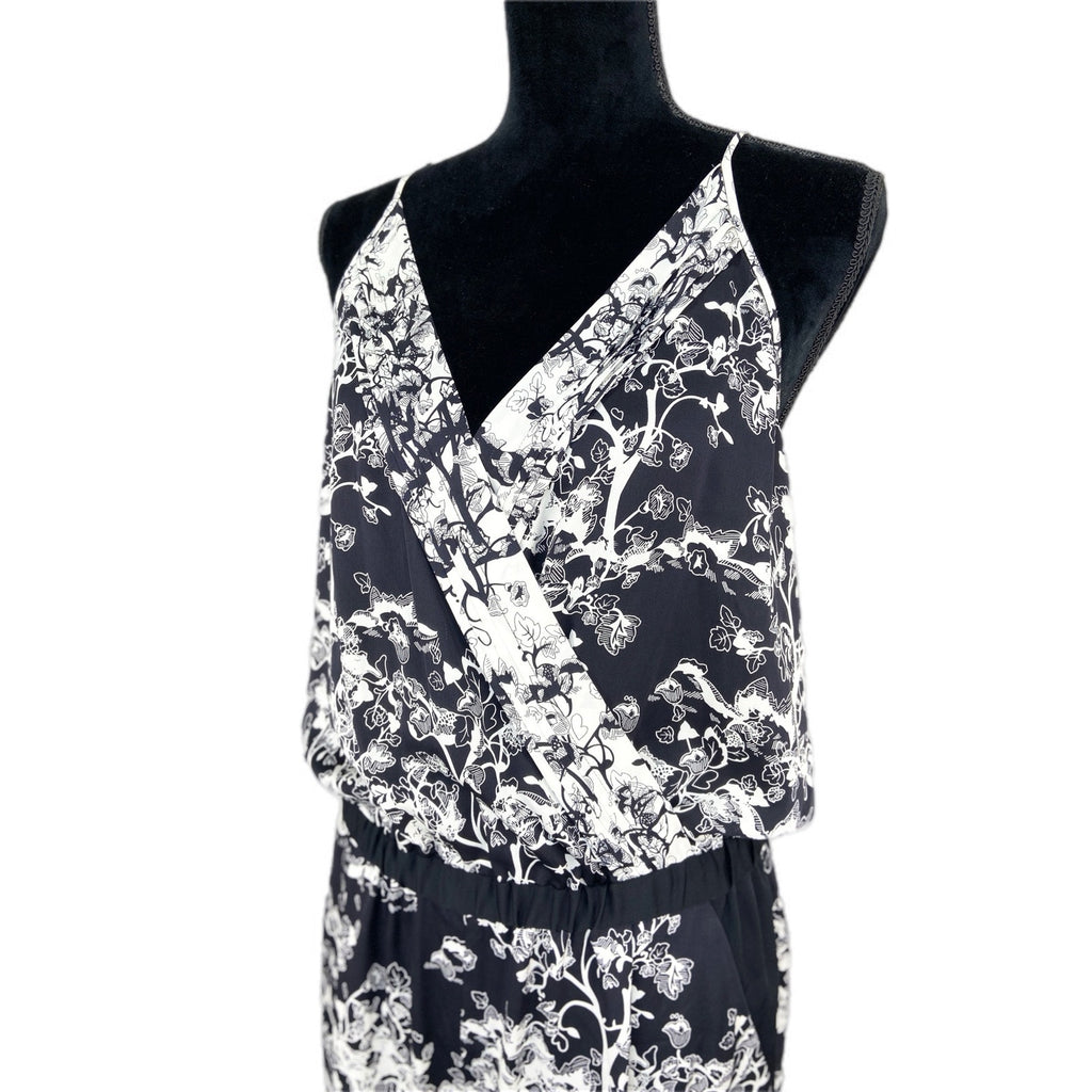 Diane von Furstenberg Silk Blend Shany Patterned Jumpsuit - Women's Size 12