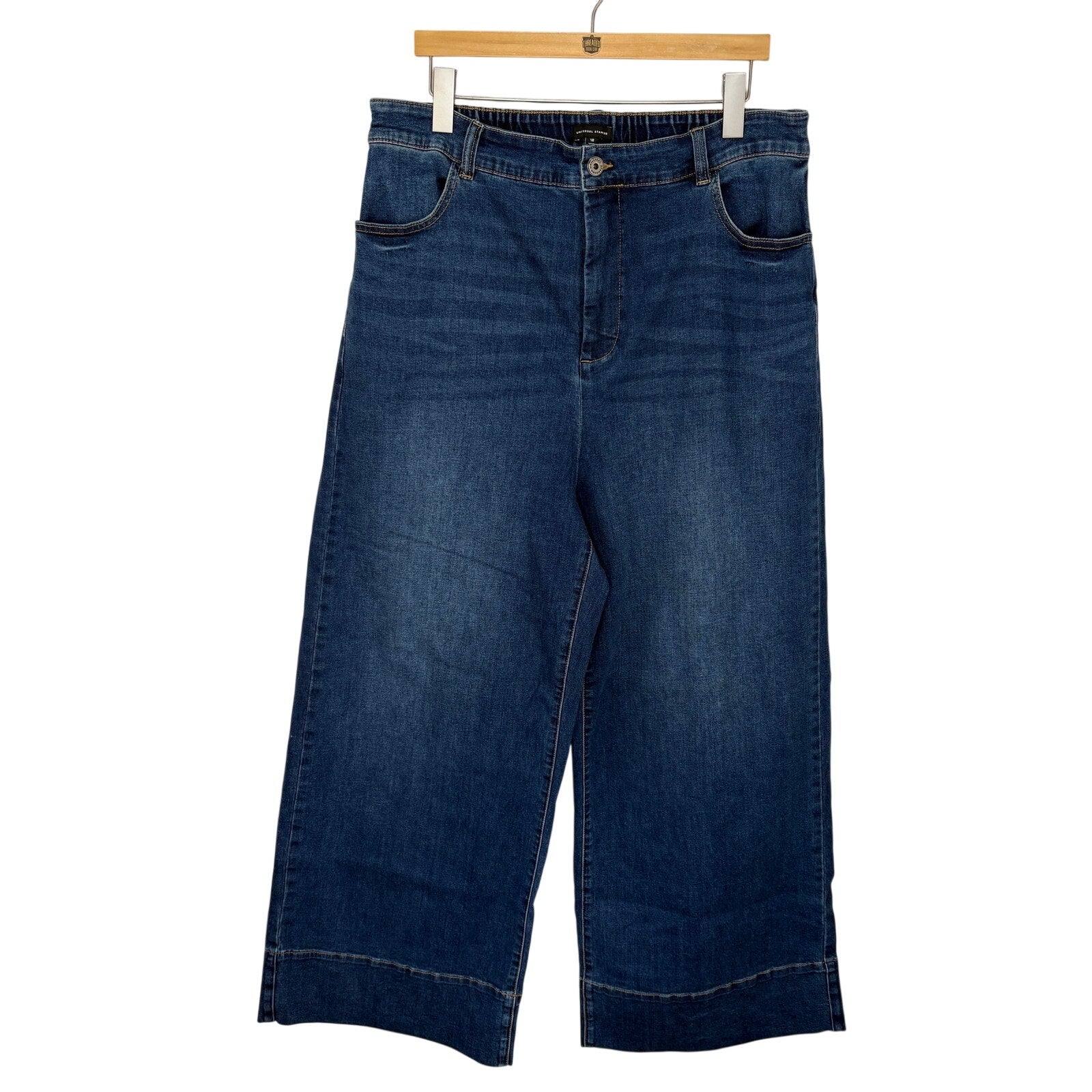 Universal Standard Carrie High Rise Wide Leg Jeans - Women's Size 18