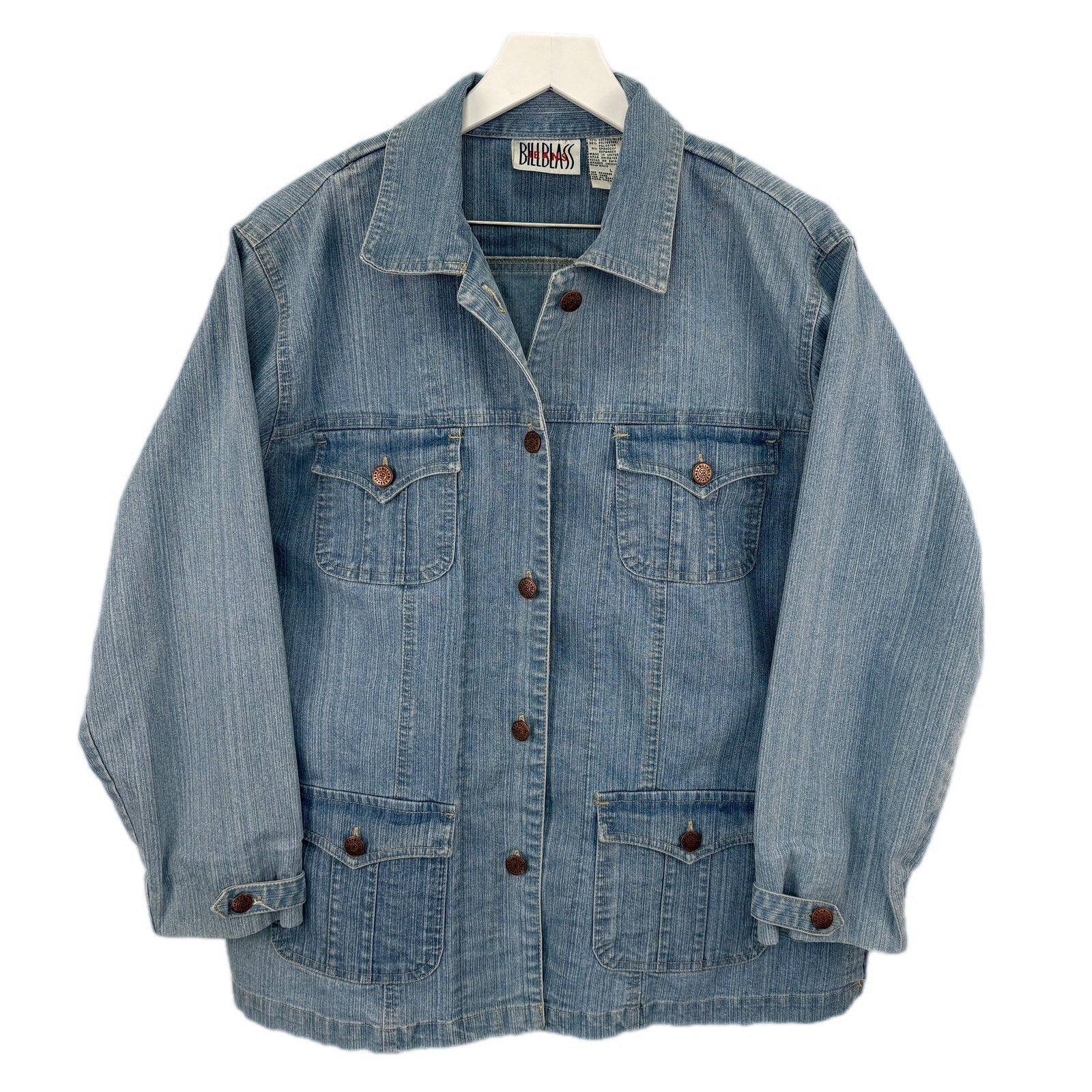 Vintage 4 Pocket Jean Shacket - Women's Size L