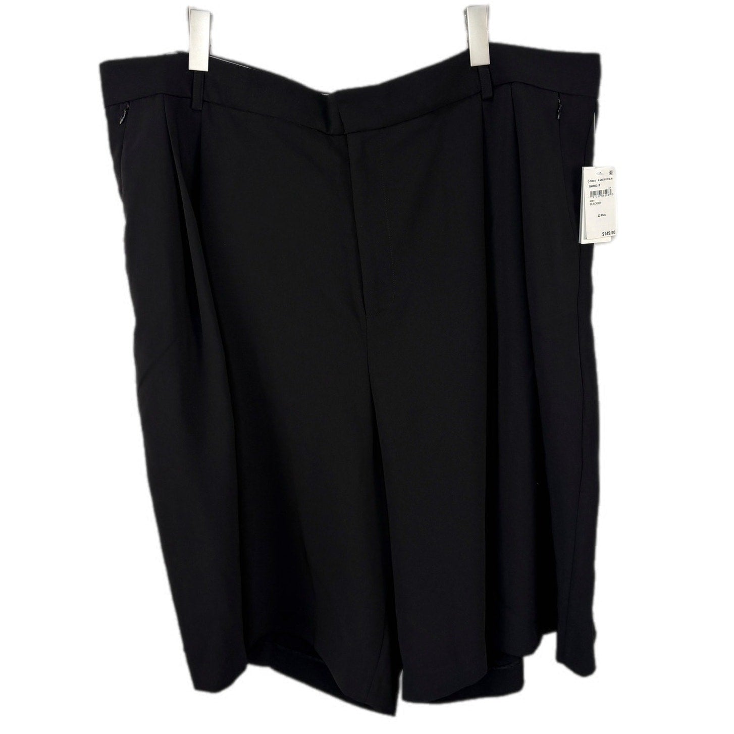 Good American Black Suiting Shorts NWT - Women's Size 22