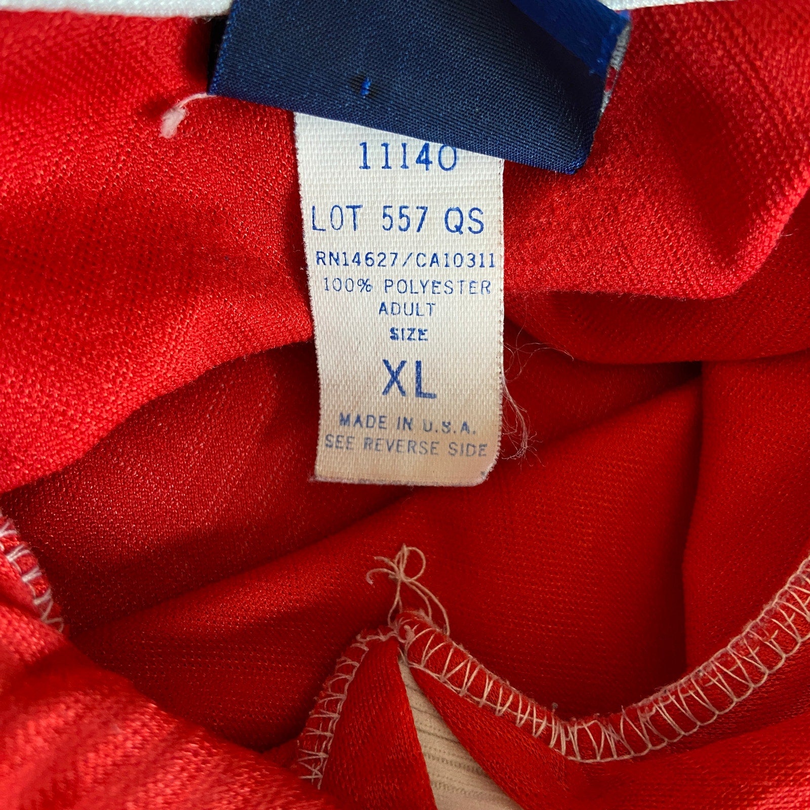 Vintage Umbro Red Soccer Jersey - Adult Size XL