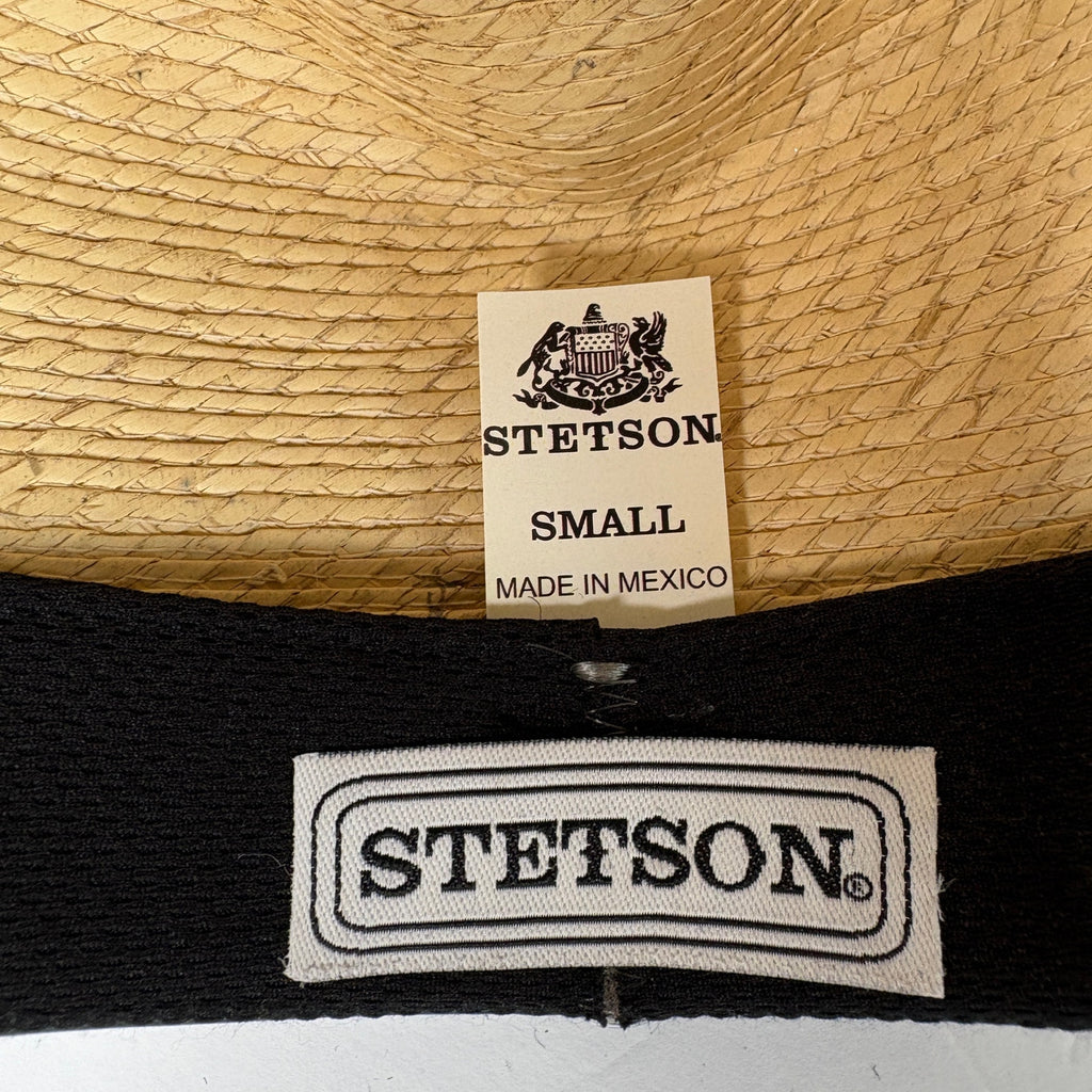 Stetson Staycation Two-Tone Straw Fedora | Men's Summer Hat | Threaded Social Club
