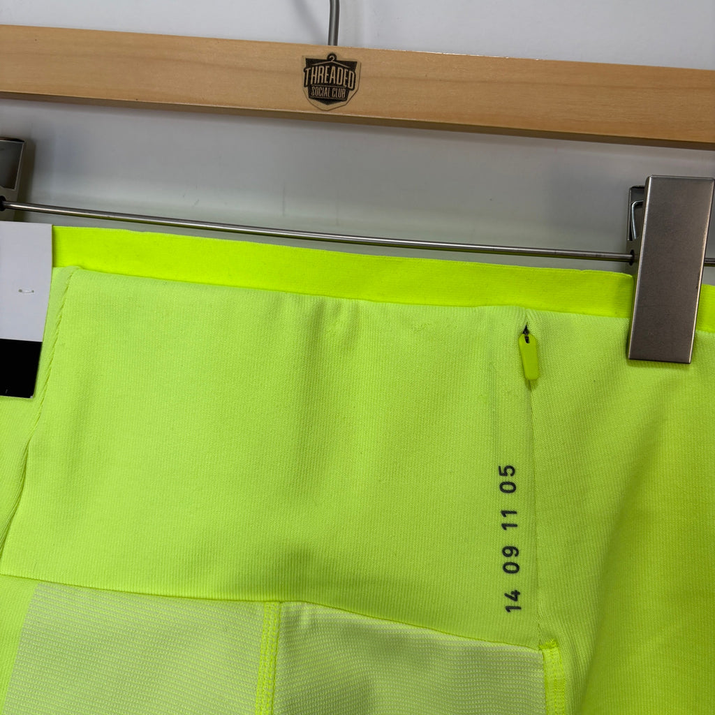 Nike Tech Pack Neon Green Tight Running Leggings - Women's Size S