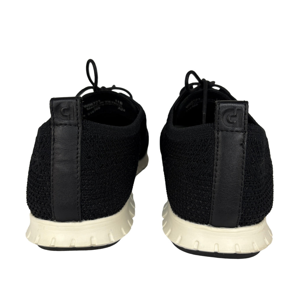 Cole Haan Zerogrand Black Knit Oxford Sneakers - Women's Size 11B