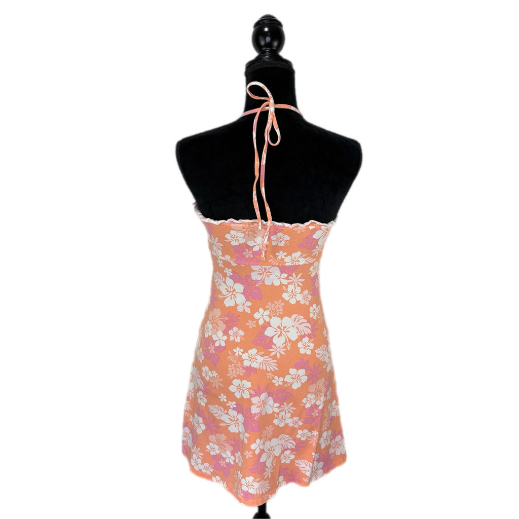 Coconut Girl Floral Halter Sundress - Women's Size M