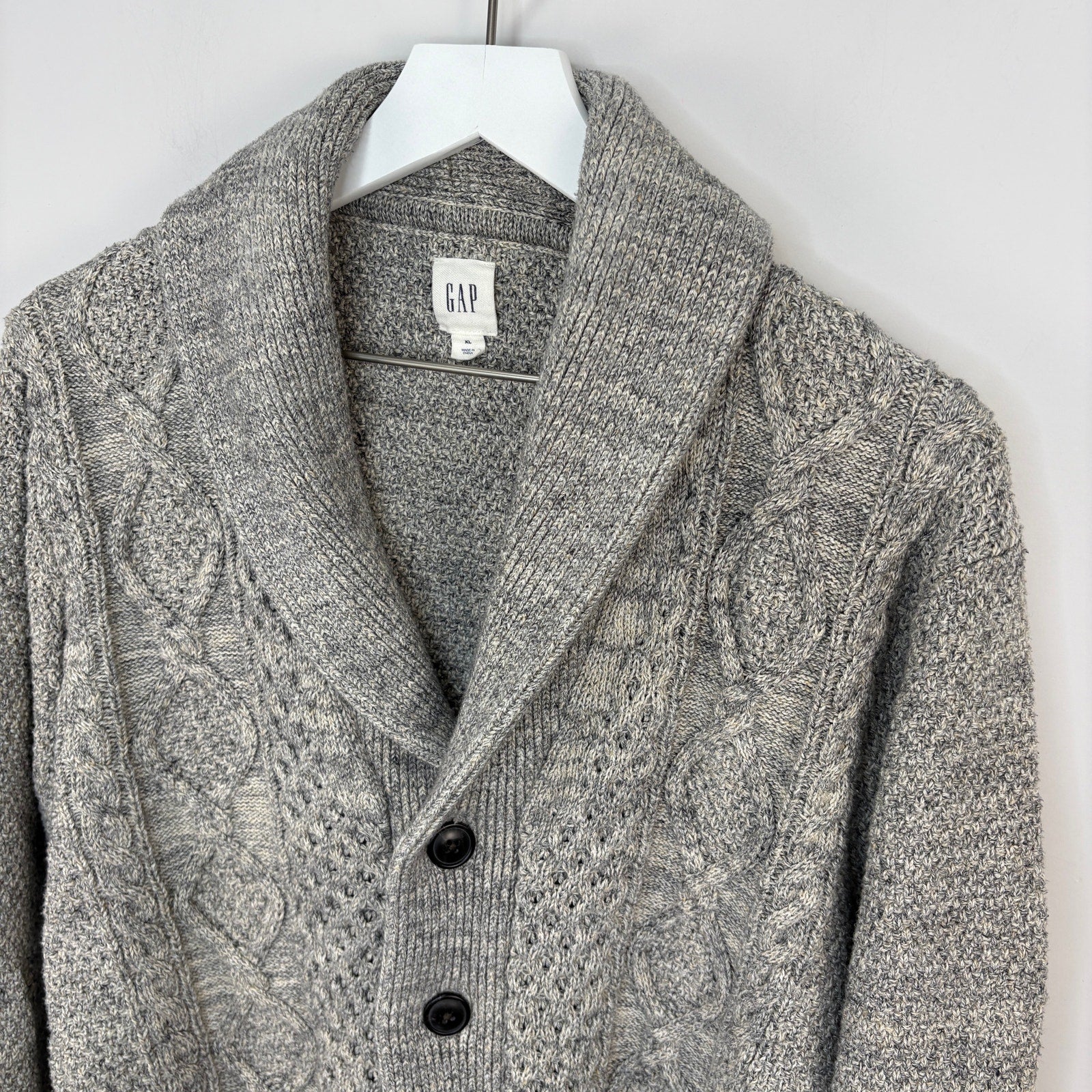 Gap Cowl Neck Cardigan - Men's Size XL