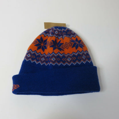 New Era Denver Broncos Fair Isle Beanie Winter Hat - O/S