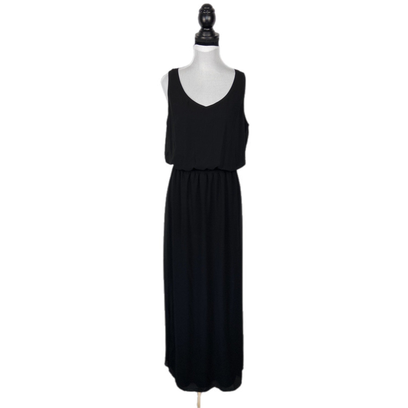 Show  Me Your Mumu Black Kendall Maxi Dress - Women's Size XL