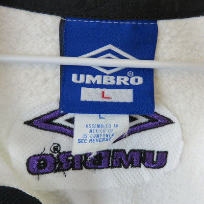 Vintage Umbro 1/4 Zip Sweatshirt - Adult Large