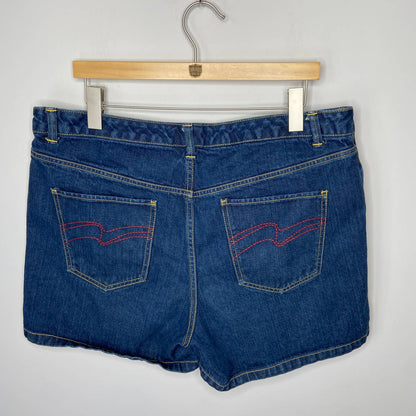 Tommy Hilfiger Dark Wash Denim Shorts - Women's Size 16