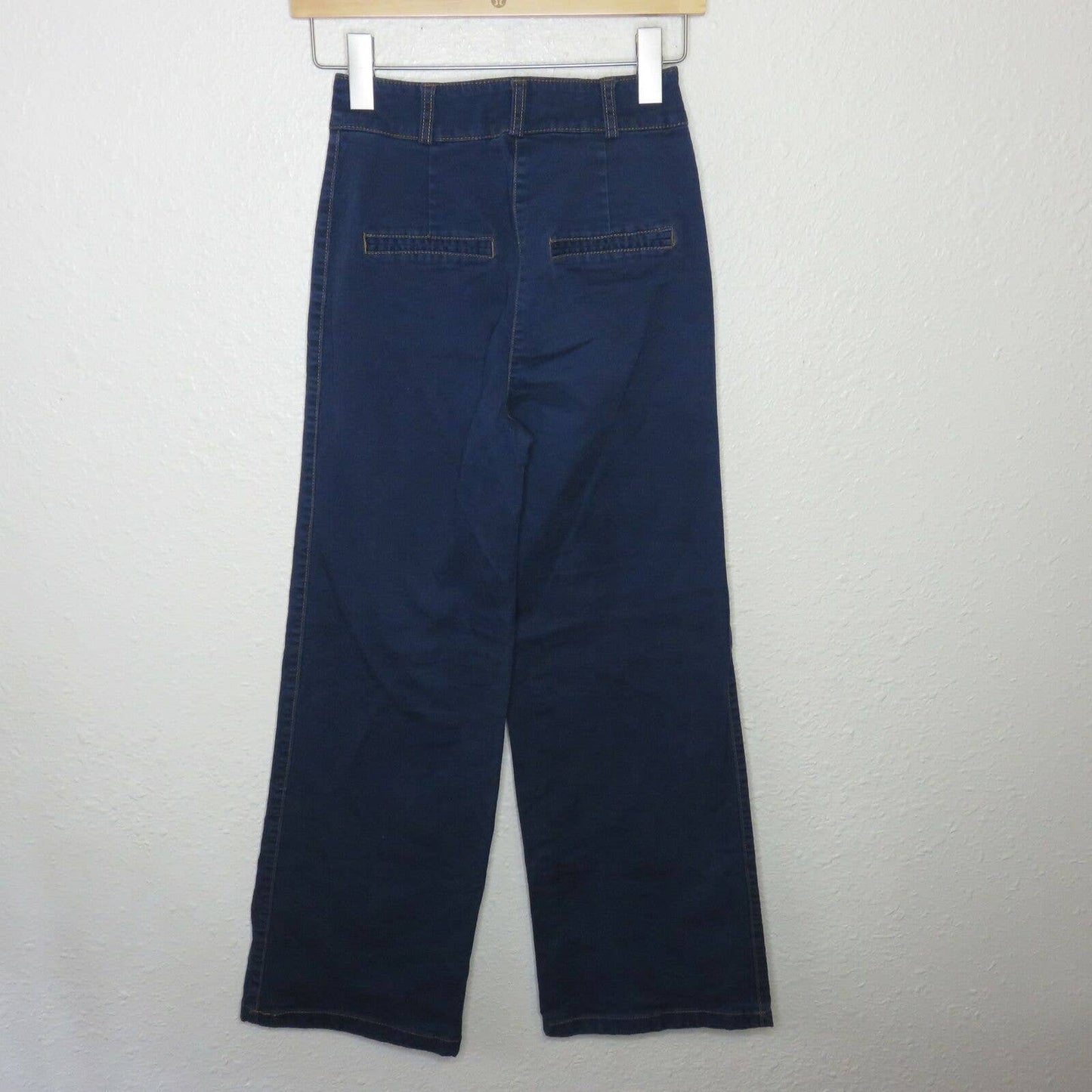 H & M Wide Leg Denim Trousers - Women's Size 4