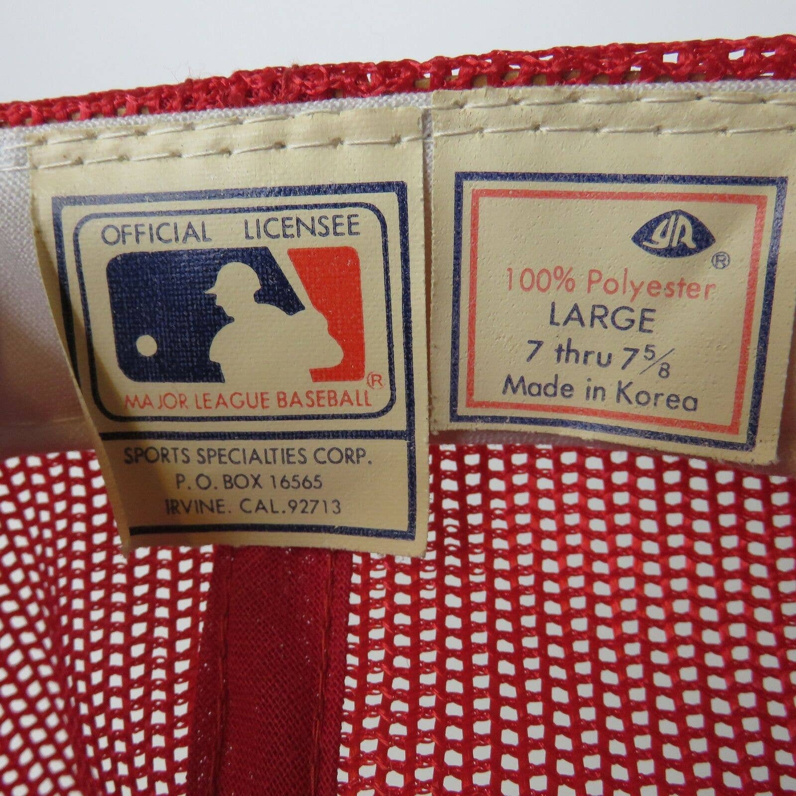Vintage St. Louis Cardinals Embroidered Mesh Baseball Snapback Hat